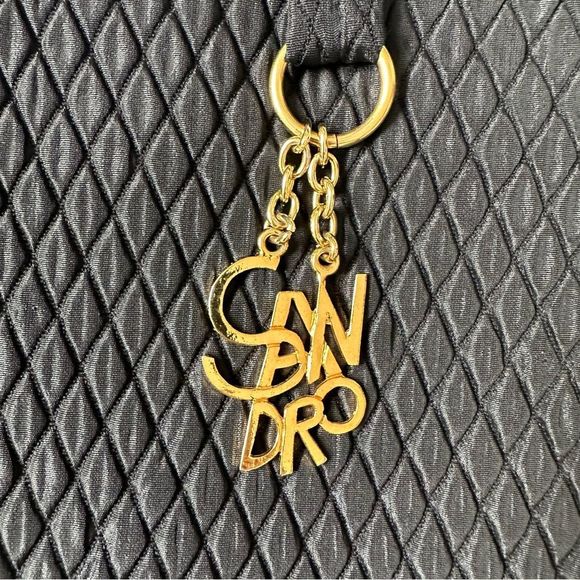 Vintage Sandro Paris Black Quilted Mini Skirt - Picture 9 of 14